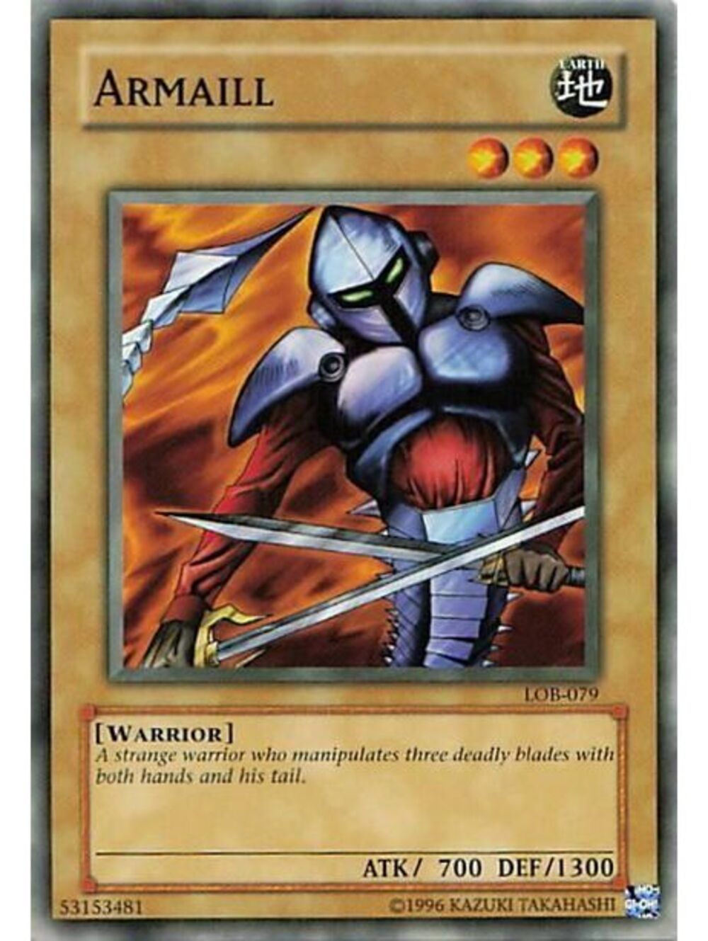 Yu-Gi-Oh! TCG 2023 Armaill LP LOB-EN